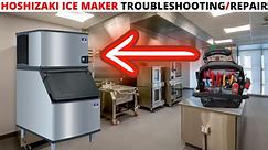 HVACR Service Call: Hoshizaki Ice Maker Not Making Ice (Hoshizaki Troubleshooting/Hack Job Repair)