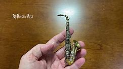 This saxophone model is made entirely... - All Natural Arts