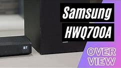 Samsung Soundbar HWQ700A Overview With Sound Demo