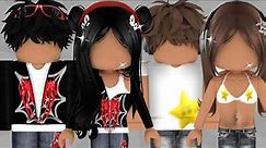 MATCHING roblox outfits - girl and boy w/ codes & links | coziivibes ♡