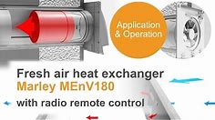 Marley Fresh Air Heat Recovery Unit MEnV180 – creoven.tv product video