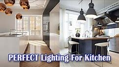 Lighting For Kitchen: TOP 10 Kitchen Lighting Ideas | LED - Cabinets - Island - Track Lighting