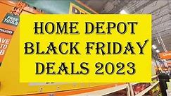 Home Depot Dewalt Black Friday deals 2023