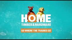 Home Timber and hardware logo history