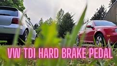 Hard brake pedal & HOW TO: Diagnose Vacuum pump and Brake Booster.