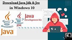 Download Java JDK & JRE in Windows 10