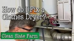 How to fix a Clothes Dryer