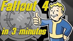 The Entire Story of FALLOUT 4 in 3 Minutes | Arcade Cloud