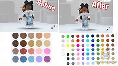 How to get more skin colors in Roblox!!!