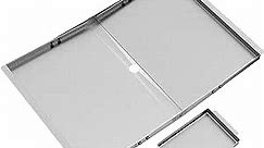 Grease Tray with Catch Pan - Universal Drip Pan for 4/5 Burner Gas Grill Models from Dyna Glo, Nexgrill, Expert Grill, Kenmore, BHG and More - Galvanized Steel Grill Replacement Parts(24"-30")