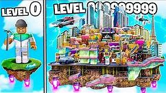 I BUILT A LEVEL 999,999,999 ROBLOX CITY LIFE TYCOON