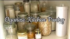 Organize kitchen pantry | Organisera i köks skafferiet