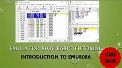 EMU8086 BASIC Tutorial || 8086 MICROPROCESSOR EMULATOR Tutorial For Absolute Beginners||Emulator8086