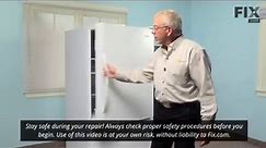 Kenmore Refrigerator Repair – How to replace the Center Crisper Rail - White