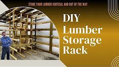 An Easy and Cheap Way to Store Lots of Lumber