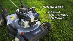 Murray 21 in. 140 cc Briggs and Stratton Walk Behind Gas Push Lawn Mower with Height Adjustment and Prime 'N Pull Start MNA152702
