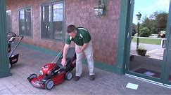 How to start a Toro lawn mower