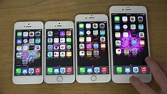 iPhone 6 Plus vs. iPhone 6 vs. iPhone 5S vs. iPhone 5 - Which Is Faster  (4K)
