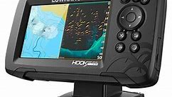 Lowrance Fishfinder Hook Reveal 5 Splitshot (Geber: Reveal 83/200 HDI-Geber, Bildschirmtyp: 5″/127 mm Solar Max Display) | BAUHAUS
