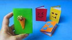 DIY Origami Notebook Tutorial | Easy Paper Folding Crafts 📘📒📕