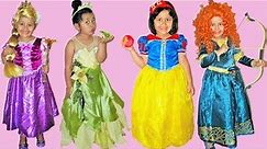 Disney Princess Dress Up Makeover Halloween Costumes 2018