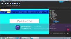 How to Make a Password GUI In Roblox Studio || Roblox Studio Projects
