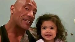 Dwayne Johnson sings You're Welcome to his daughter