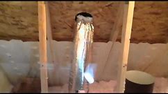 How to properly install a bathroom vent through the attic- Muth & Co. Roofing Columbus OH