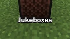 Jukeboxes have changed in the latest update of Minecraft! #minecraft #jukebox