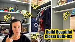 7 Best DIY Walk In Closet Design Ideas For Beautiful Built In Closets!