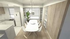 Interior Modern Luxury Living Room Kitchen Stock Footage Video (100% Royalty-free) 1101188763 | Shutterstock