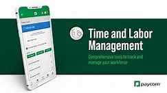 Time Management Software | Employee Time Management | Paycom