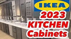 IKEA KITCHEN CABINETS 2023 with prices| kitchen cabinets knobs and pulls | kitchen hardware trends