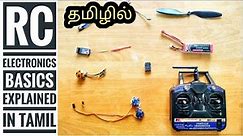 RC -ELECTRONICS BASICS IN TAMIL |HOW TO MAKE RC AEROPLANE IN TAMIL