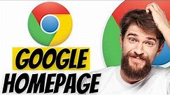 How to Make Google Your Homepage on Google Chrome