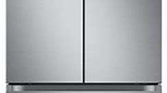 Samsung 18 Cu. Ft. Fingerprint Resistant Stainless Steel Smart Counter Depth 3-Door French Door Refrigerator - RF18A5101SR/AA