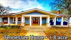 Tennessee Homes For Sale | $210k | 3bd | 1.8 acres | Storage Building | Tennessee Real Estate