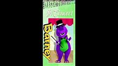 Barney In Concert (2000 Lyrick Studios VHS)