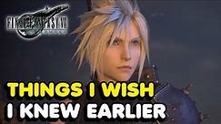 Things I Wish I Knew Earlier In Final Fantasy 7 Remake (Tips & Tricks)
