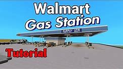 Minecraft Gas Station For Walmart Tutorial