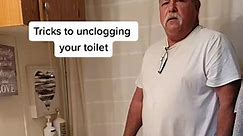 Tricks to unclogging your toilet! #plumbing #plumber