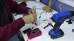 DIY get rid of batteries for your Christmas lights