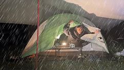 Rainstorm in the Night! - Relaxing Solo Camping in Heavy Rain • Bad Weather Camping