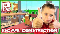 Escape The Construction Yard Obby / Roblox