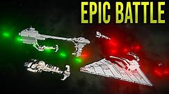 STAR WARS EPIC BATTLE! - Space Engineers Battles!