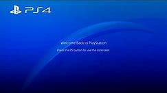 PS4 Welcome Screen Music