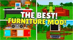 THE BEST FURNITURE MODS For Minecraft Pocket Edition Bedrock (MCPE, PC, Xbox, Switch, Playstation)