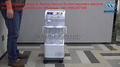 YX930D Medical Surgical Electric Vacuum Suction Apparatus Machine