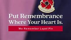 We Remember Lapel Pin