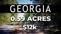 Land for Sale: 0.59 Acres in GA